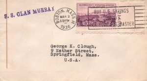 1936 California Pacific Expo - SS Clan Murray - F23231