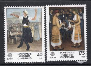 Cyprus 560-561 Europa MNH VF