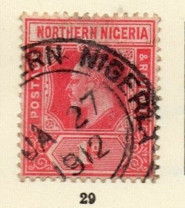 Northern Nigeria 1910 Early Issue Fine Used 1d. NW-159982