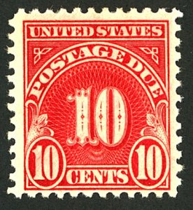 U.S. #J74 MINT OG HR