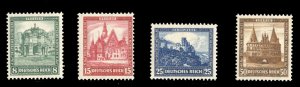 Germany #B38-41 Cat$180, 1931 Semi-Postals, set of four, never hinged