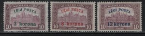 Hungary  C3-C5 MINT HINGED SET