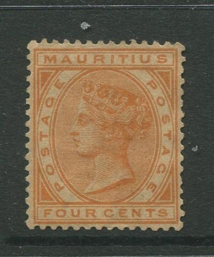 STAMP STATION PERTH: Mauritius #71 MNG 1882  Single 4c Stamp