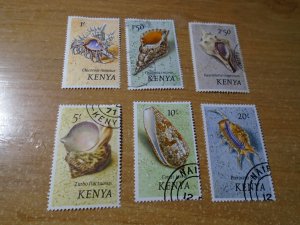 Kenya  #  45-50  used