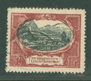 Liechtenstein #69 Used Single