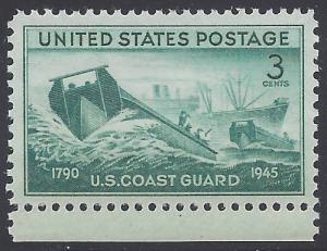 # 936 3c US Coast Guard 1945 Mint NH