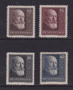 Austria the 1928 Anniversary set MH