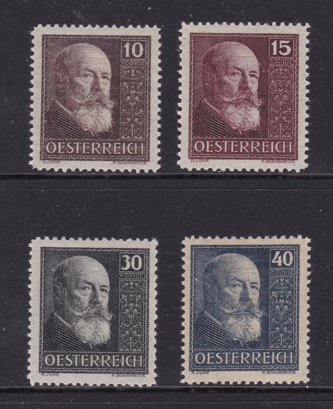 Austria the 1928 Anniversary set MH