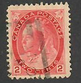 Canada;  Scott 77; 1899; Used