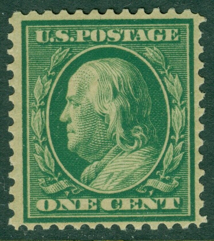 EDW1949SELL : USA 1909 Scott #357 Fine-Very Fine, Mint NH. Reperforated Cat $180