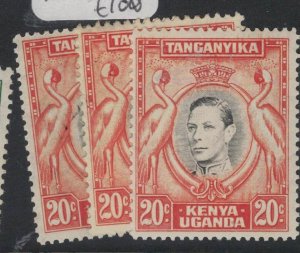 British KUT 20c, SG 139, 139a, 139b MOG (3ful)