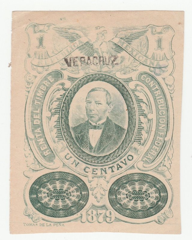 Mexico Revenue Cinderella stamp #4942