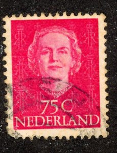 Netherlands 327 U 1951 75c