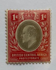 British Central Africa, Sc. #60, mint hinged