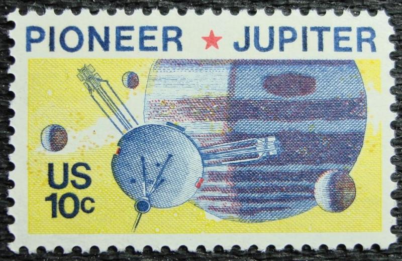 US #1556 MNH Single, Pioneer/Jupiter, SCV $.25