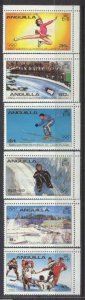 Anguilla 375-80 MNH Olympic-80 SCV1.95