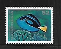 MICRONESIA, 164A, MNH, SURGEONFISH