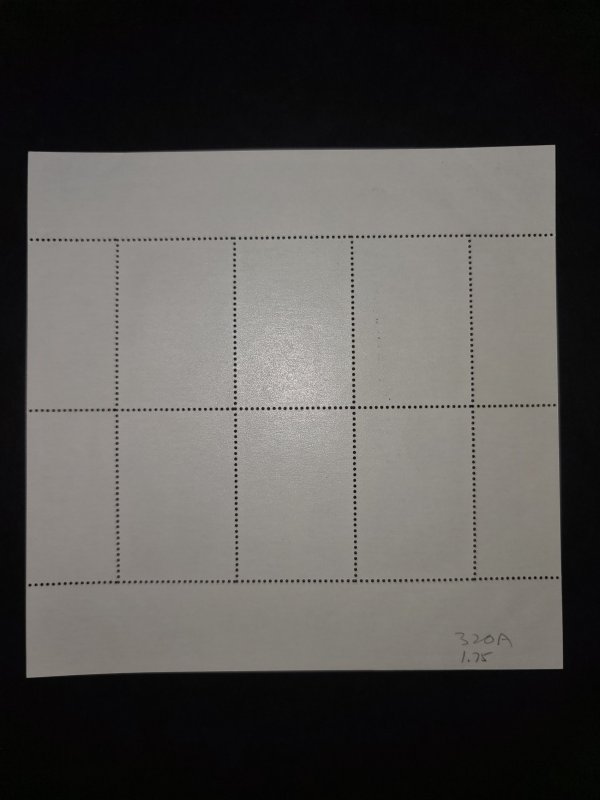 Antigua #320a Souvenir Sheet of 5 W/ Label - Unused