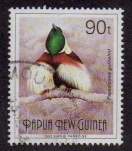 PAPUA NEW GUINEA 765  USED SCV $2.10  BIN $1.00 BIRDS