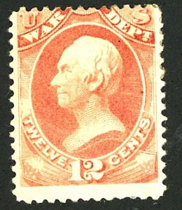 U.S. #O89 MINT OG HR DIST.