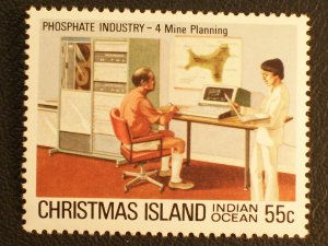 Christmas Island Scott #98 mnh