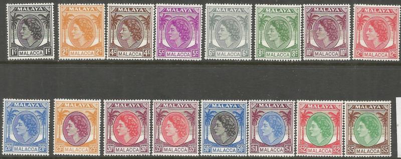 MALAYA  MALACCA, 29-44, HR, QUEEN ELIZABETH