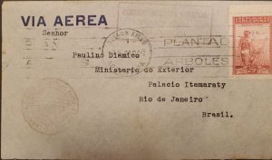 MI) 1946, ARGENTINA, FROM BUENOS AIRES TO RIO DE JANEIRO - BRAZIL, AIR MAIL