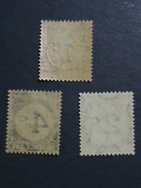 ​BRITISH HONDURAS-SC# J1-3 VERY OLD POSTAGE DUE STAMPS- MINT-VERY FINE