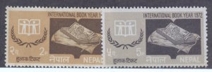 Nepal, Scott #258-59, MNH