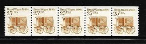 Scott #2136 - 25 Cent Breadwagon Coil - PNC/5 #3 - MNH - DCV=$4.00