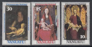 Vanuatu 297-299 Christmas MNH VF