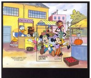 SIERRA LEONE SHEET DISNEY