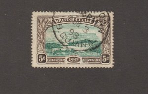 EDSROOM-13825 British Guiana 154 Used SON Aug 3, 1898