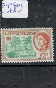 CAYMAN ISLANDS QEII 1/3    SG 175     MOG      P0326H