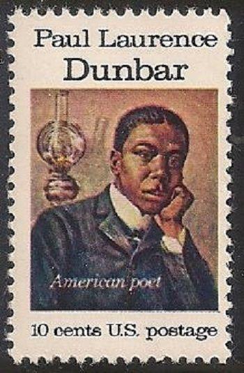 US 1554 Paul Laurence Dunbar and Lamp 10c single MNH 1975