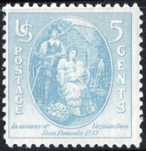 SC#796 5¢ Virginia Dare Issue (1937) MNH