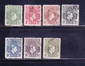 Nigeria 53-56, 58, 60-61 U King George VI (C)