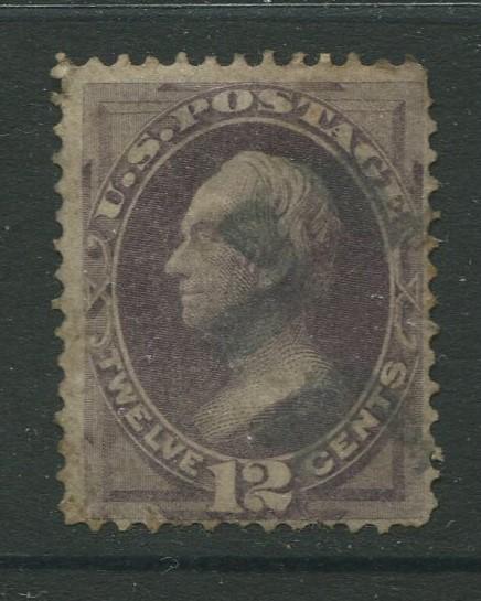 USA - Scott 151 - Clay Issue - 1871 - Used -  Single 12c Stamp