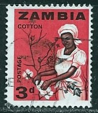 Zambia ~ Scott # 7 ~ Used