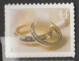 U.S. Scott #4397 Wedding Ring Stamp - Mint NH Single