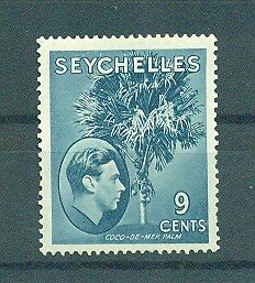 Seychelles sc# 131 mh cat value $4.75