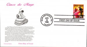 #3203 Cinco de Mayo Aristocrat FDC