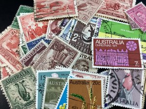 Australia 1913-71 50 different used
