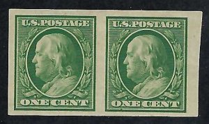 US Scott regular issue #343 Mint Pair OG Hinged VF