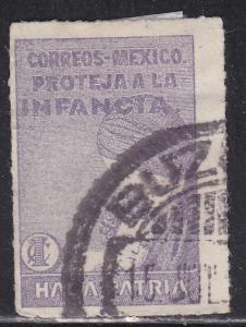 Mexico RA5 Postal Tax Stamp - Mother and Child 1929