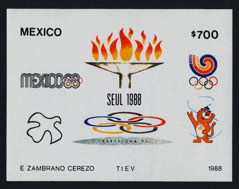 Mexico 1555 MNH Summer Olympics, Seoul