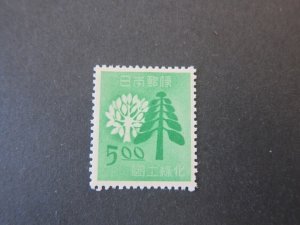 Japan 1949 Sc 449 set MH