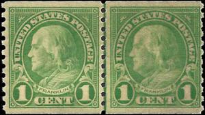 597 Mint,OG,NH... Line Pair... SCV $4.00