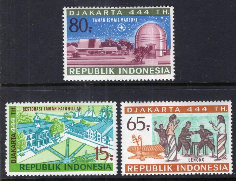 Indonesia 800-802 MNH VF