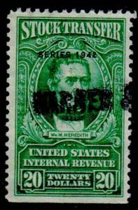 U.S. REV. DATED GREENS RD133  Used (ID # 66987)